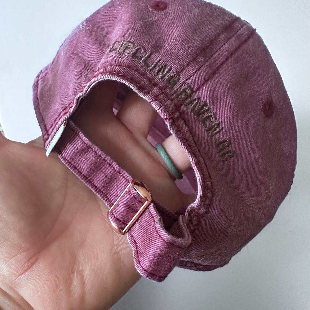 Imperial Circling Raven Golf Hat - Pink, Adjustable - Picture 4 of 6